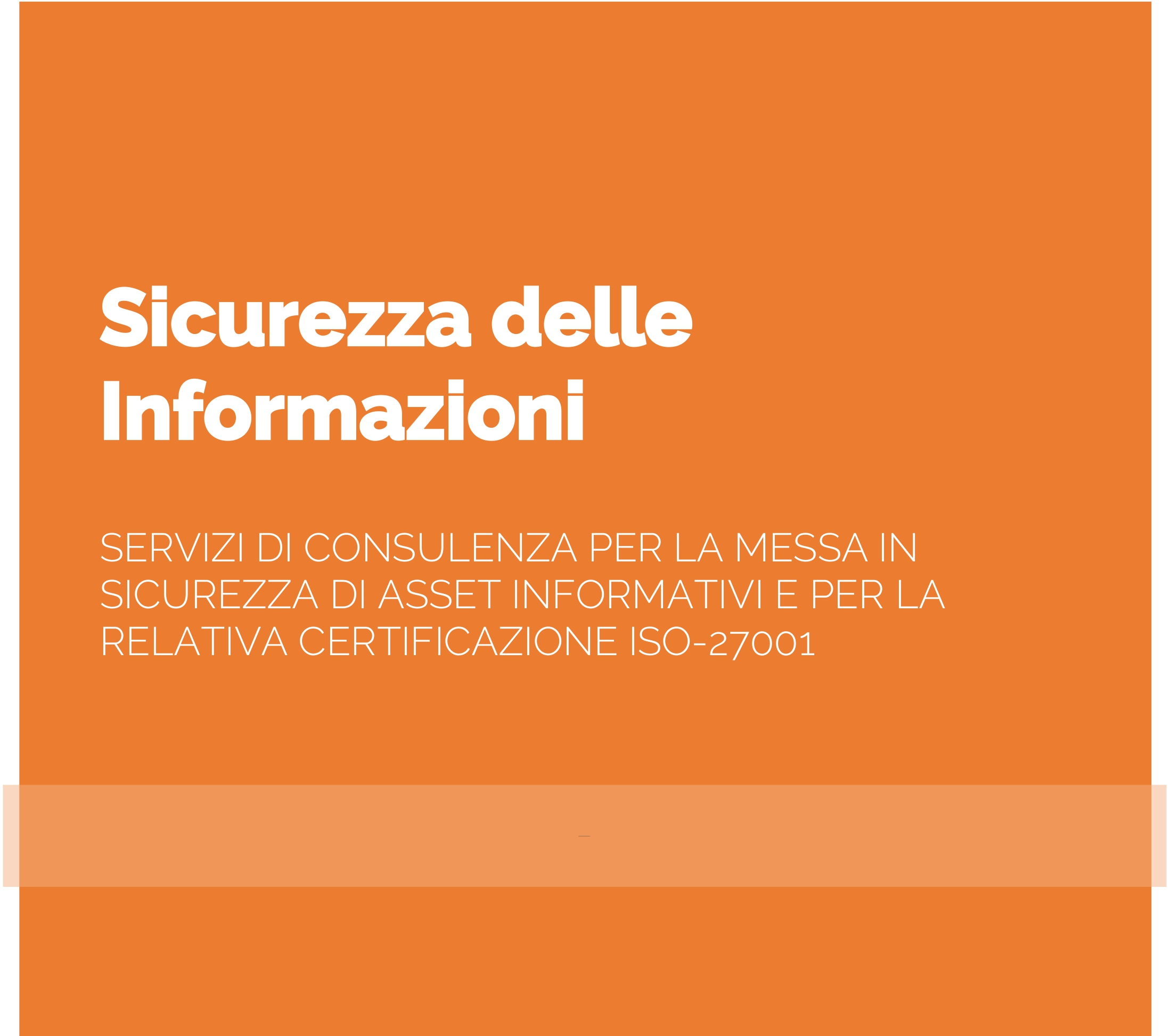 sicurezza informazioni