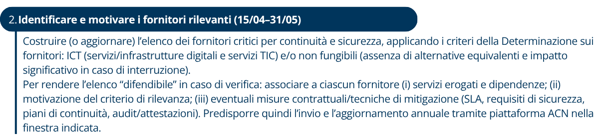 NUOVE SCADENZE NIS 2